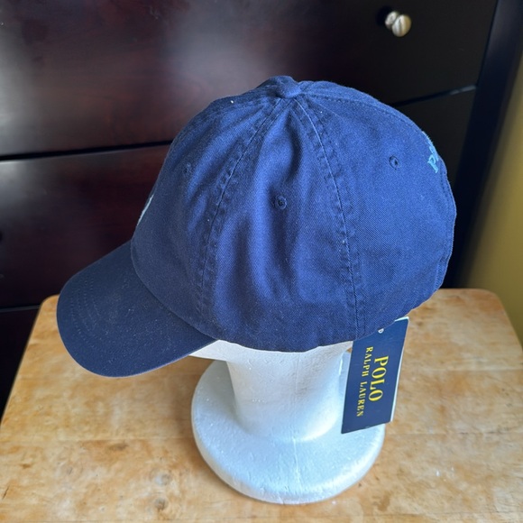 New, authentic cotton Polo Ralph Lauren adjustable cap OSFA NWT - Picture 4 of 7